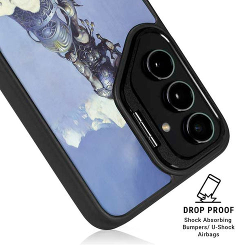Sliver Warrior by Frazetta Galaxy S25 Kickstand Case